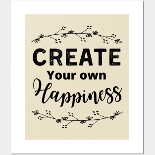 Create your own Happiness Posters and Art